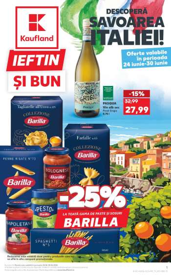 Cataloage Kaufland - 24.06.2026 - 30.06.2026.