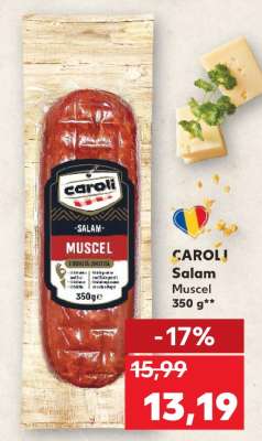 CAROLI Salam Muscel 350 g
