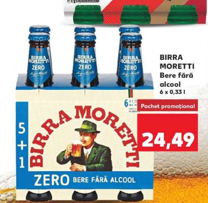 BIRRA MORETTI Zero