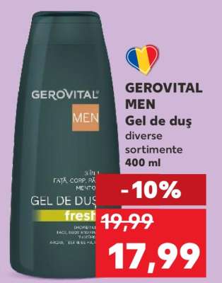 GEROVITAL MEN Gel de duș