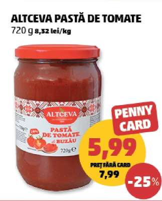 ALTCVA PASTĂ DE TOMATE