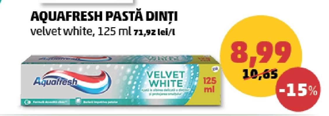 AQUAFRESH PASTĂ DINȚI