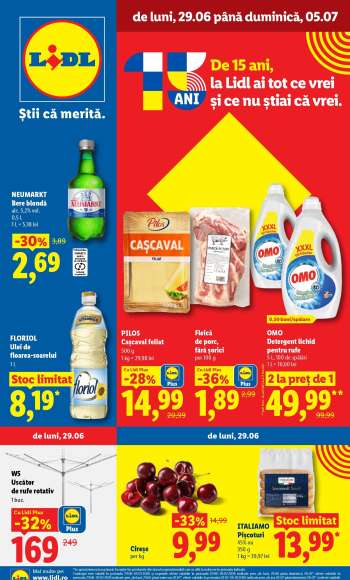 Cataloage Lidl - 29.06.2026 - 05.07.2026.