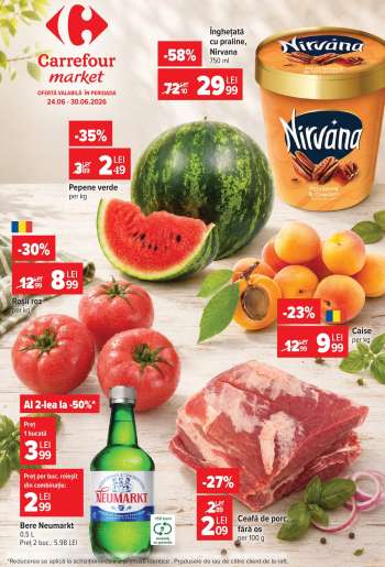 Cataloage Carrefour - 24.06.2026 - 30.06.2026.