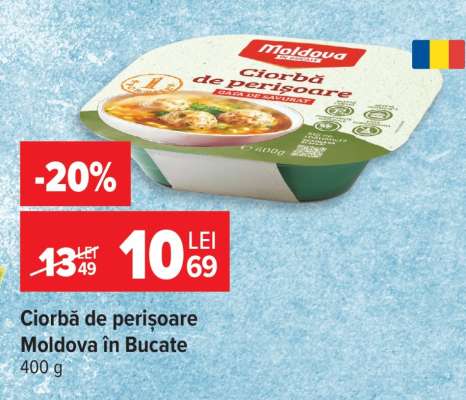 Ciorbă de perișoare Moldova în Bucate