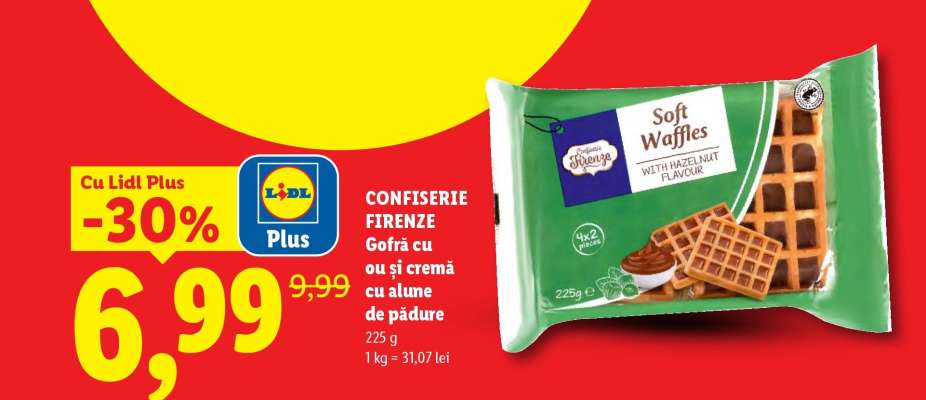 CONFISERIE FIRENZE Soft Waffles