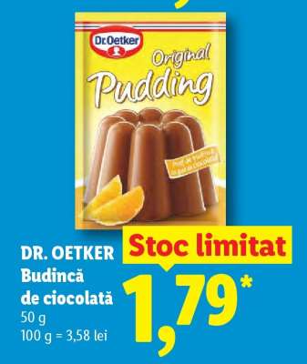 DR. OETKER Budincă de ciocolată
