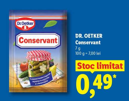 DR. OETKER CONSERVANT