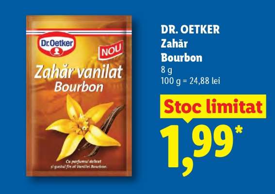 DR. OETKER Zahăr Bourbon