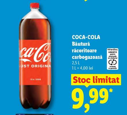 COCA-COLA Băutură răcoritoare carbogazoasă