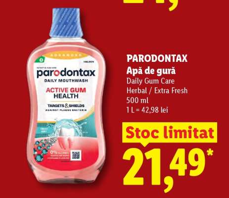 Parodontax Apă de gură