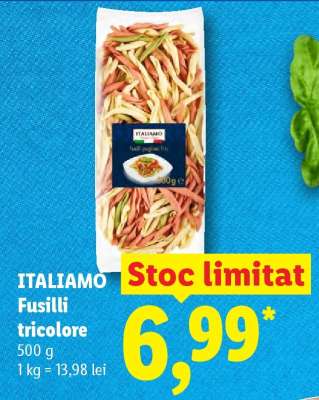 ITALIAMO Fusilli tricolore