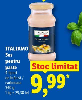 ITALIAMO Sos pentru paste