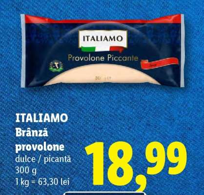 Italiamo Brânză provolone