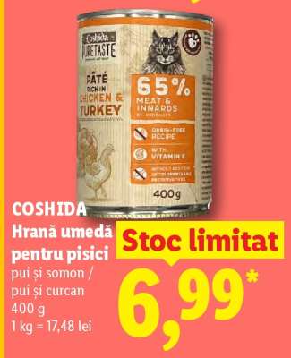 COSHIDA Hrană umedă pentru pisici