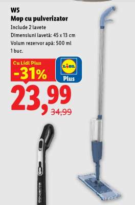 W5 Mop cu pulverizator