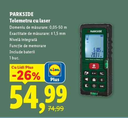 PARKSIDE Telemetru cu laser