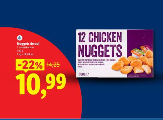 Nuggets de pui