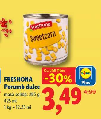 Freshona Porumb dulce