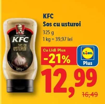 KFC Sos cu usturoi