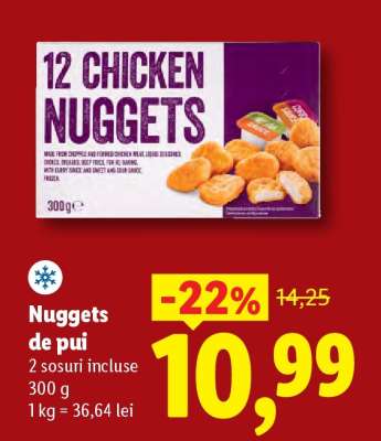 Nuggets de pui