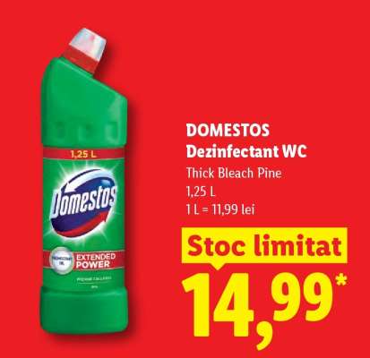 DOMESTOS Dezinfectant WC