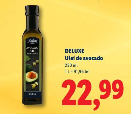 DELUXE Ulei de avocado