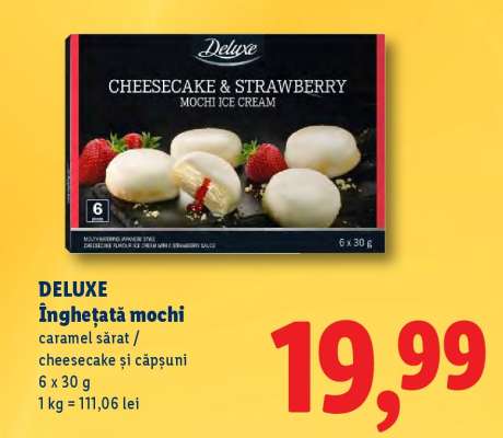DELUXE Înghețată mochi