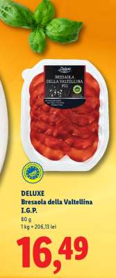 Deluxe Bresaola della Valtellina I.G.P.