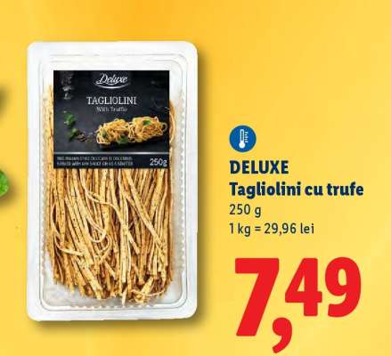 DELUXE Tagliolini cu trufe