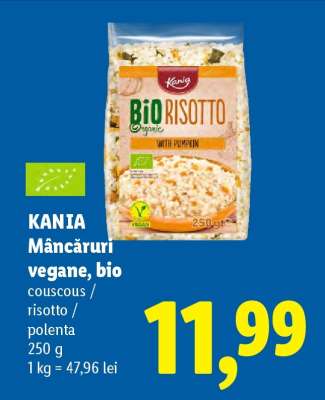 KANIA Mâncăruri vegane, bio