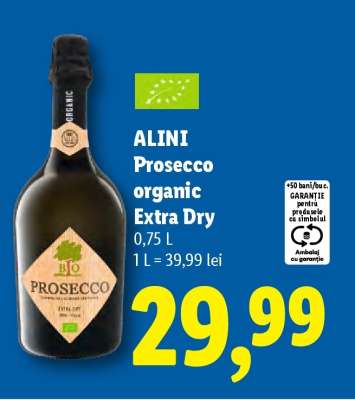 ALINI Prosecco organic Extra Dry