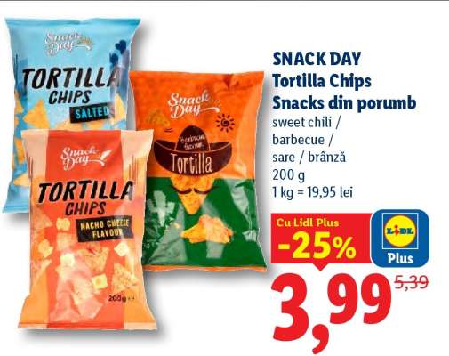 SNACK DAY Tortilla Chips