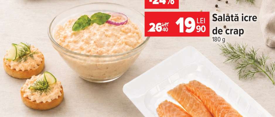 Salata icre de crap
