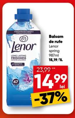 Balsam de rufe Lenor spring 987ml