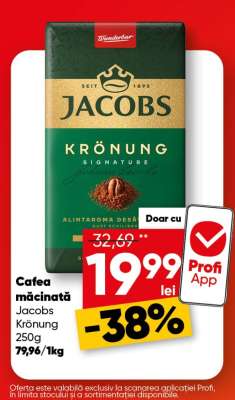 Cafea măcinată Jacobs Krönung