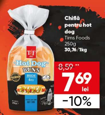 Chiflă pentru hot dog