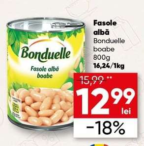 Fasole albă Bonduelle