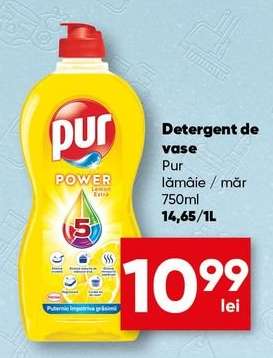 Detergent de vase, Pur