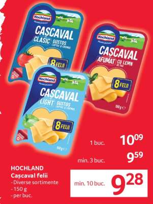 HOCHLAND Caşcaval felii