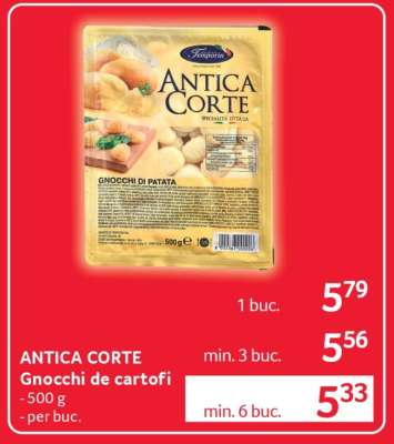 ANTICA CORTE Gnocchi de cartofi