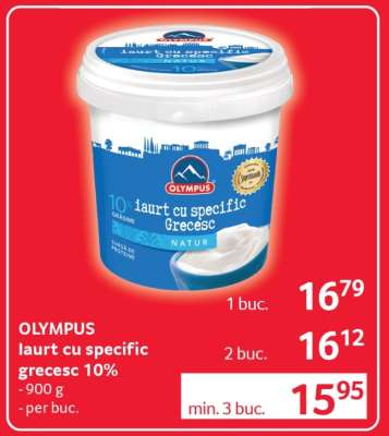OLYMPUS Iaurt cu specific grecesc 10%