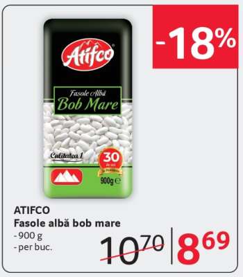 ATIFCO Fasole albă bob mare