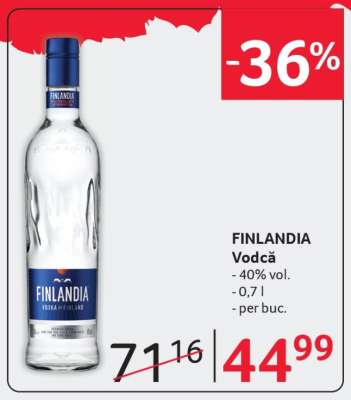 FINLANDIA Vodcă