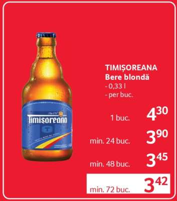 TIMIŞOREANA Bere blondă