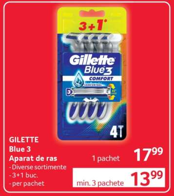 Gilette Blue 3 Aparat de Ras