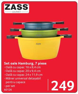 Set oale Hamburg, 7 piese