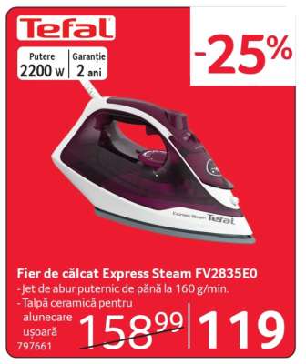 Fier de călcat Express Steam FV2835E0