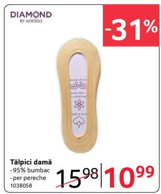 Tălpici damă