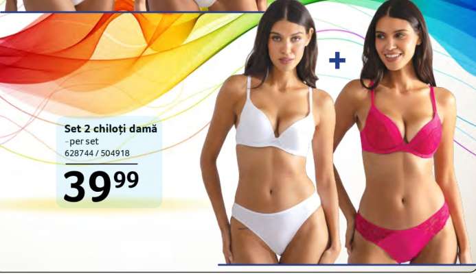 Set 2 chiloți damă